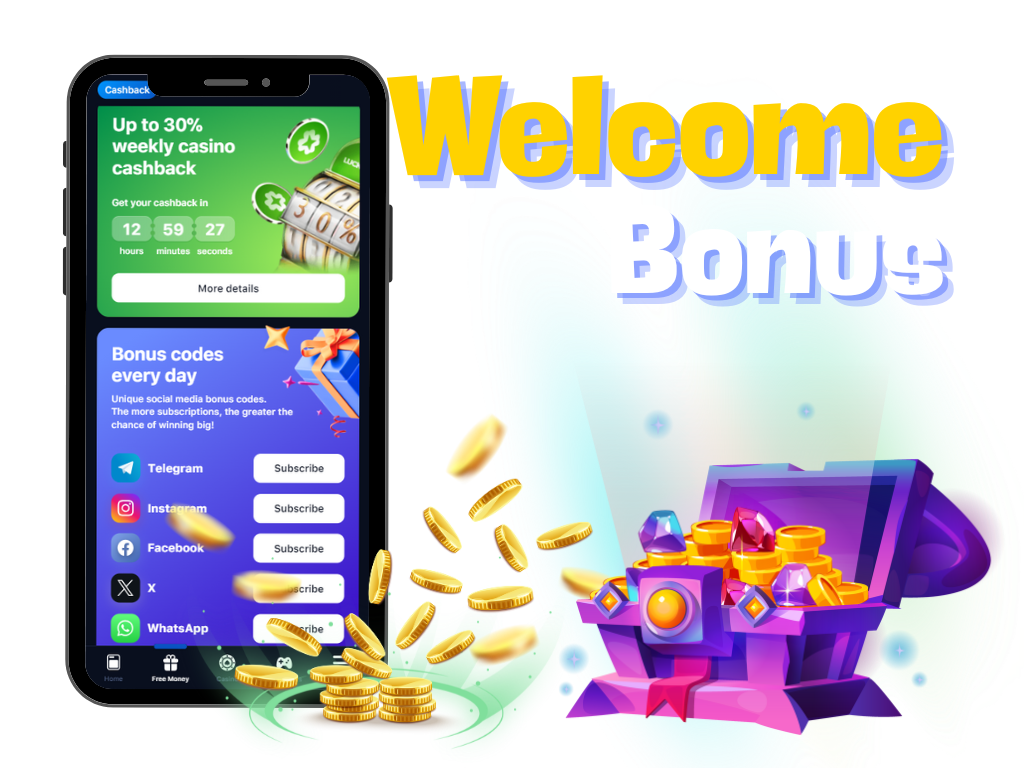 welcome bonus